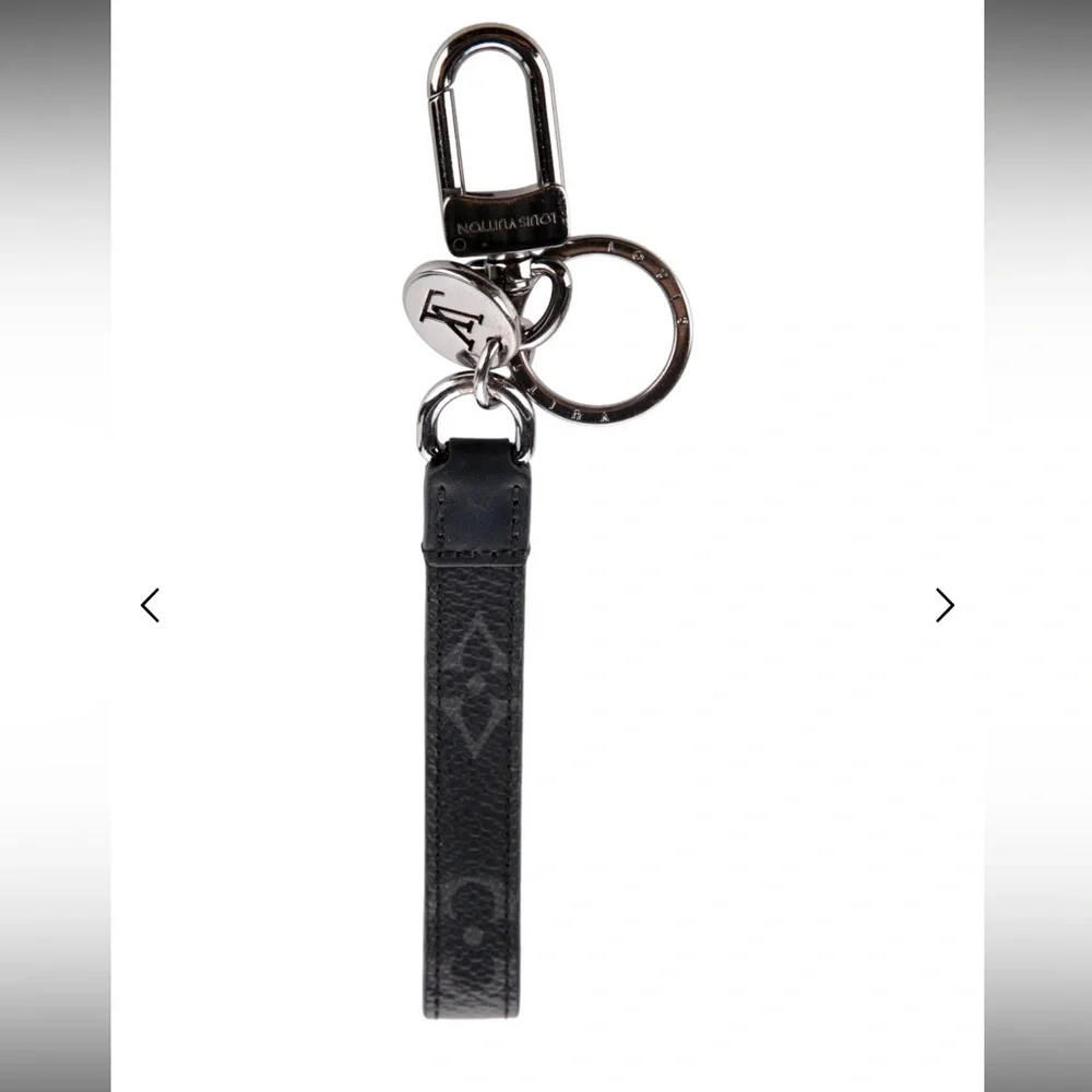 Monogram Eclipse Dragonne Bag Charm & Key Holder - Picture 1 of 6